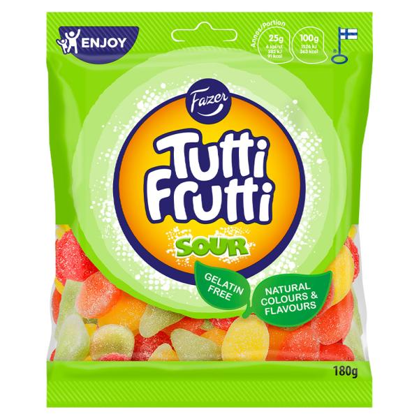 Tutti Frutti Sour Godis