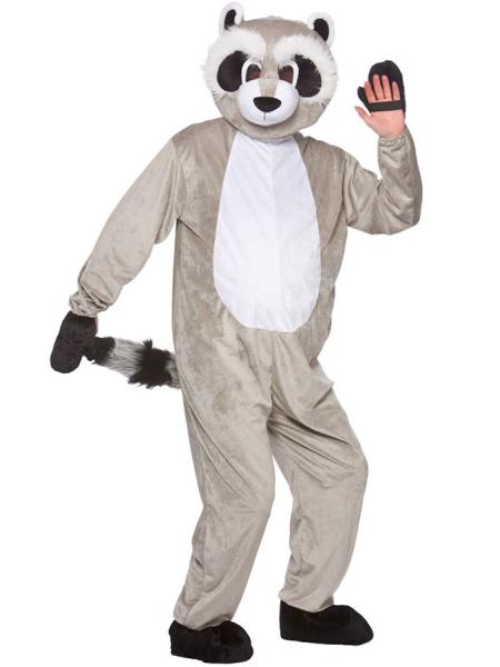 Tvättbjörn Dräkt Maskot