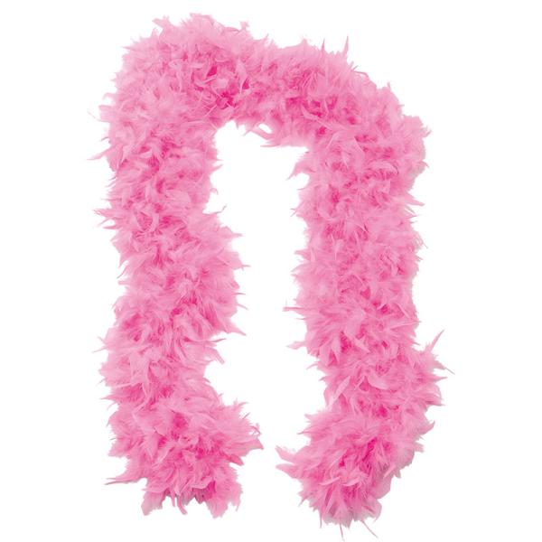 Rosa Fjäderboa Luxuös