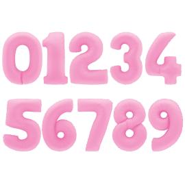 Sifferballong Sakura Pink Matt 90 cm