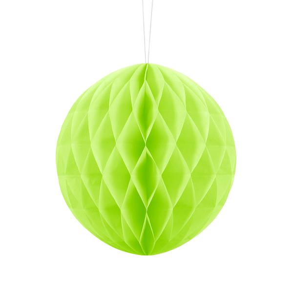 Hängande Honeycomb Äppelgrön 20 cm