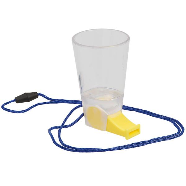 Shotglas med Visselpipa