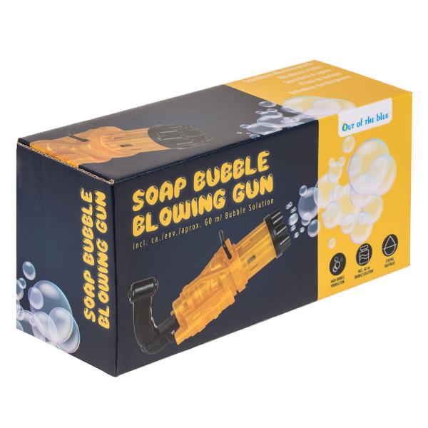 Såpbubbel Pistol Guld/Svart