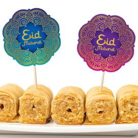 Eid Mubarak Partypicks 12-pack