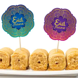 Eid Mubarak Partypicks 12-pack