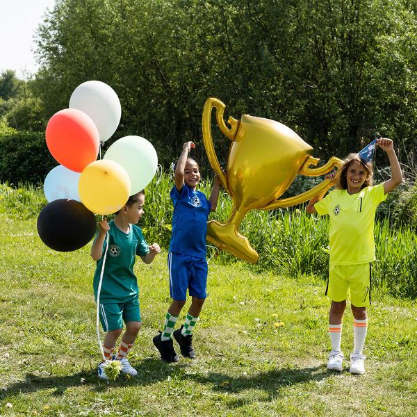 Latexballonger Fotbollskalas 6-pack