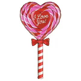 Stor Folieballong Love Godisklubba