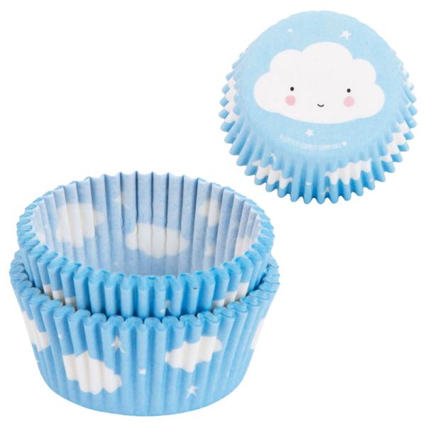 Muffinsformar Moln Ljusblå