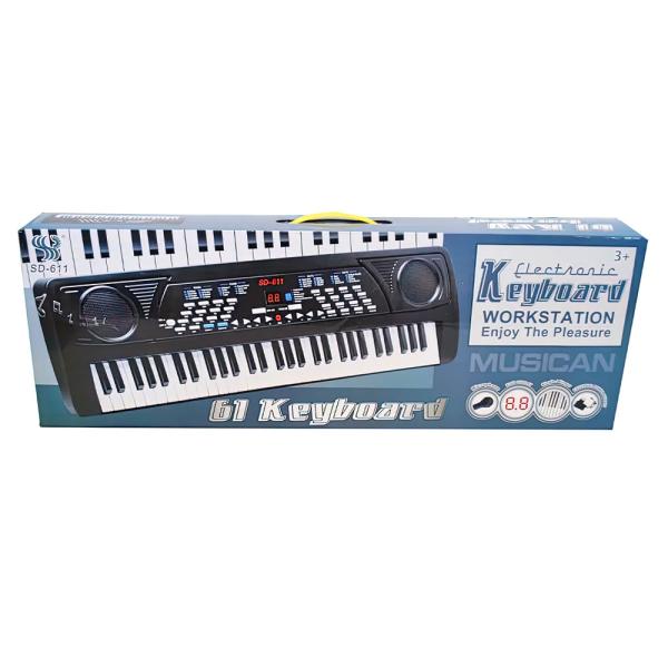 Leksakskeyboard med Mikrofon