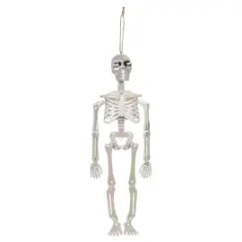 Hängande Skelett Silver