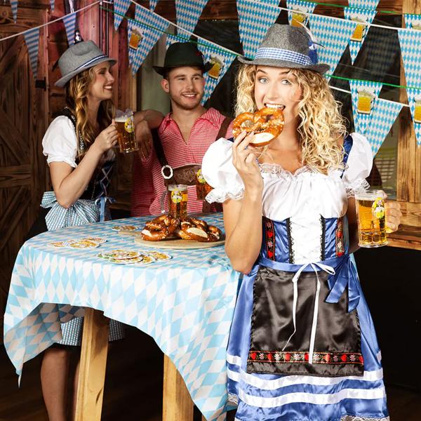 Tyrolerhatt Beer Party Grå
