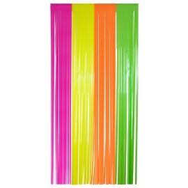 Neonf&auml;rgat Party Draperi 200x100 cm