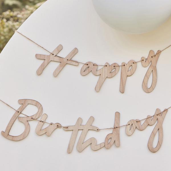 Happy Birthday Girlang Trä