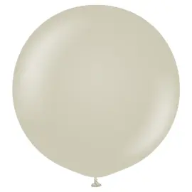 Grå Gigantiska Latexballonger Stone 2-pack