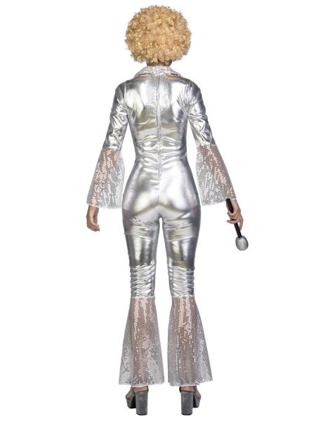 Disco Maskeraddräkt Silver
