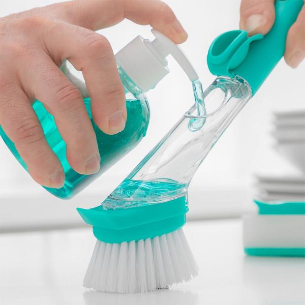 Diskborste med Diskmedelsdispenser