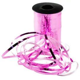 Presentsn&ouml;re Metallic Rosa 500 m x 5 mm
