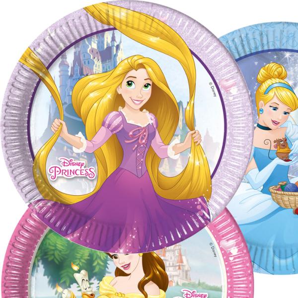 Disney Prinsessor Tallrikar