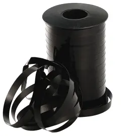 Presentsn&ouml;re Metallic Svart 250 m x 10 mm