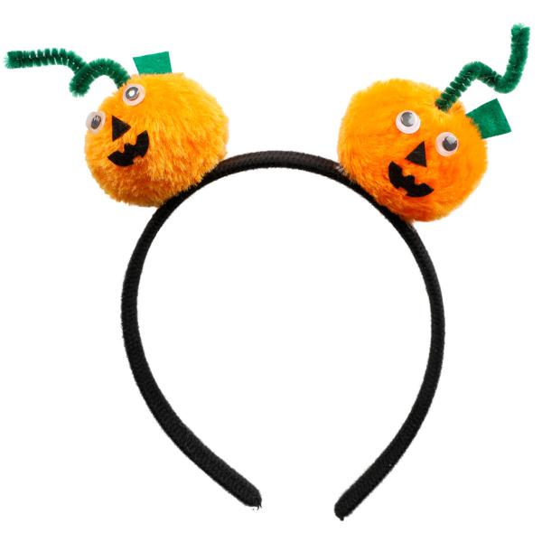Diadem med Halloweenpumpor