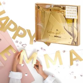 DIY Girlang Guld