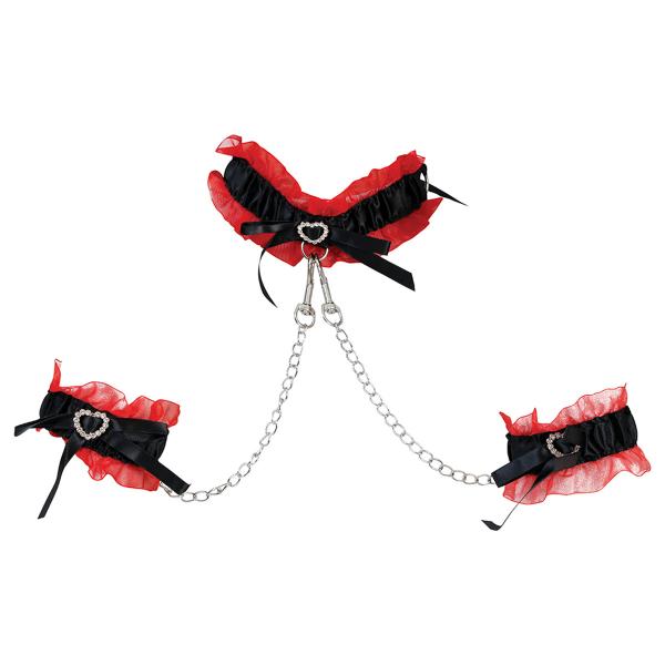 Handbojor & Halsband Spets med Kedjor