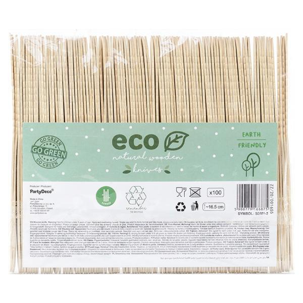 Ekologiska Träknivar Bambu