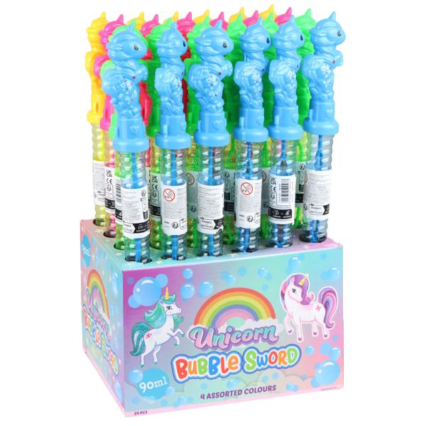 Såpbubbelsvärd Enhörning 90 ml 36 cm