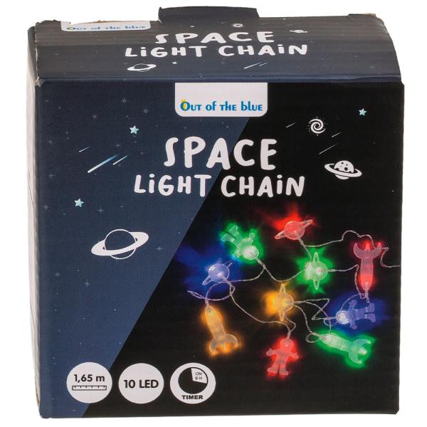 LED Girlang Rymden