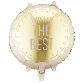 Rund Folieballong You Are The Best 35 cm