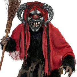 Krampusmask med Cape