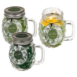 Doftljus i Glas med Handtag