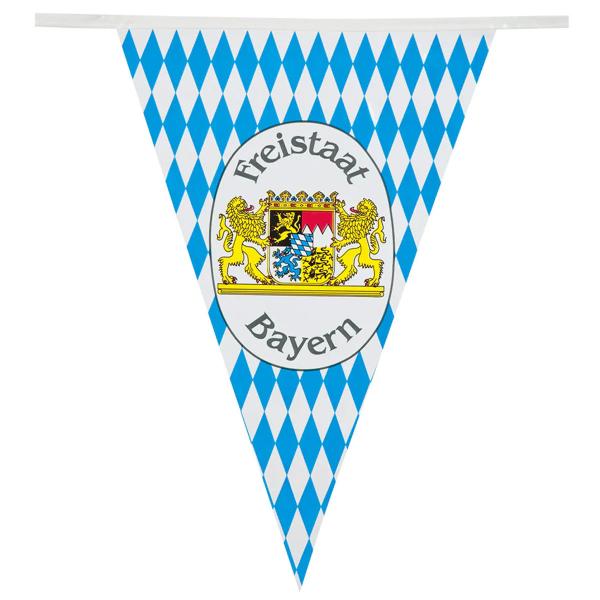 Vimpelgirlang Freistaat Bayern Blå/Vit