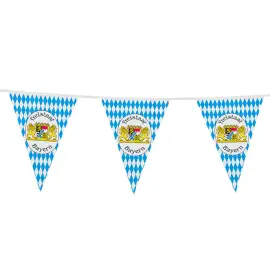 Vimpelgirlang Freistaat Bayern Bl&aring;/Vit