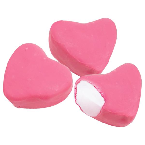 Rosa Godishjärtan Marshmallow & Choklad