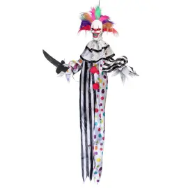 Animerad Clown H&auml;ngande 120 cm
