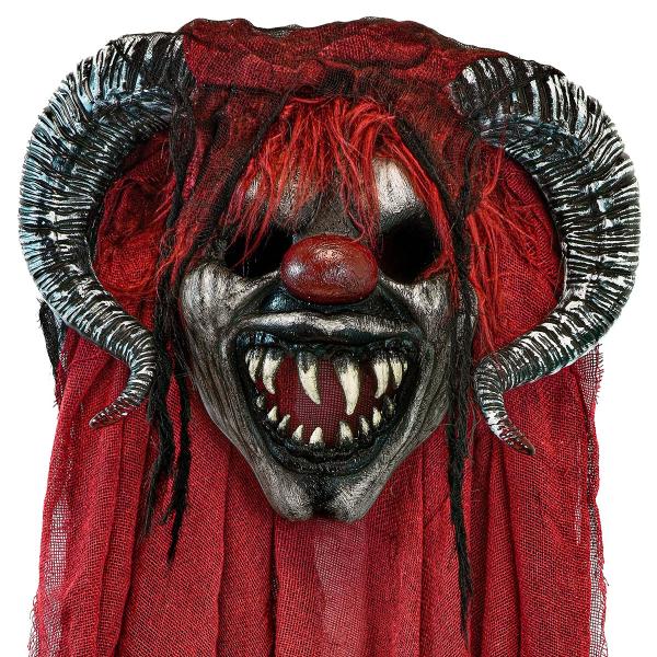Krampusmask med Cape