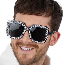 Disco Glasögon med Juveler