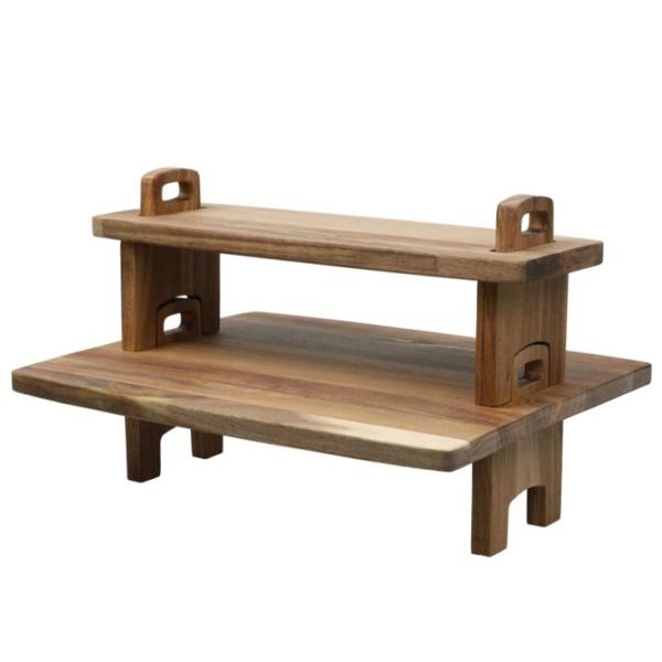 Trä Serveringsbräda Set 2-pack