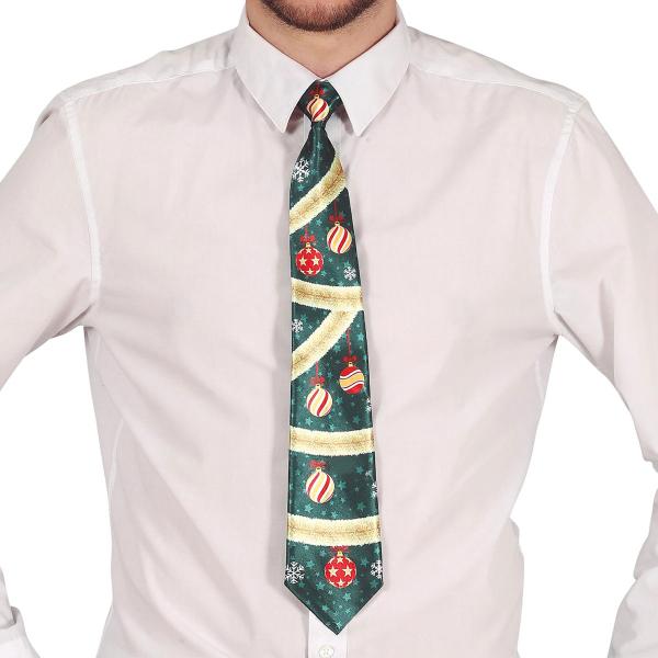 Julslips med Julgranskulor