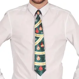 Julslips med Julgranskulor