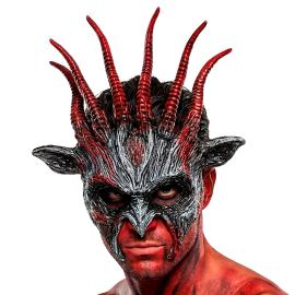 Demonmask med Horn