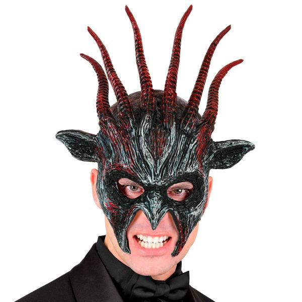 Demonmask med Horn