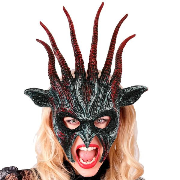 Demonmask med Horn