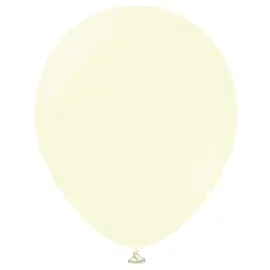 Latexballonger Macaron Blekgul 30 cm