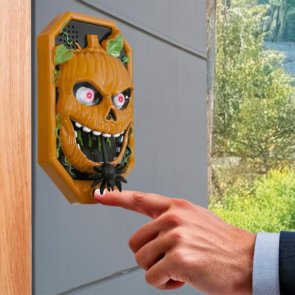 Pumpa Dörrklocka med Ljus Ljud & Rörelse