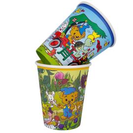 Pappersmuggar Bamse Natur 8-pack