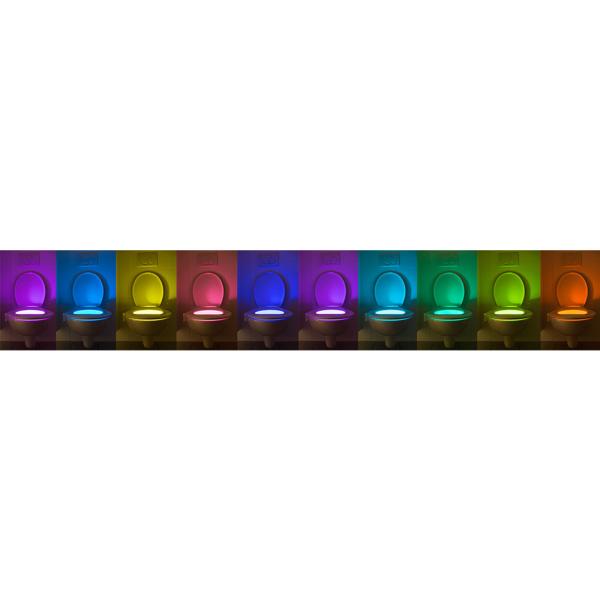 Toalettljus LED med Rörelsesensor
