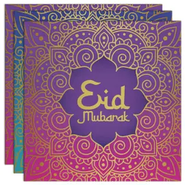 Eid Mubarak Servetter 20-pack
