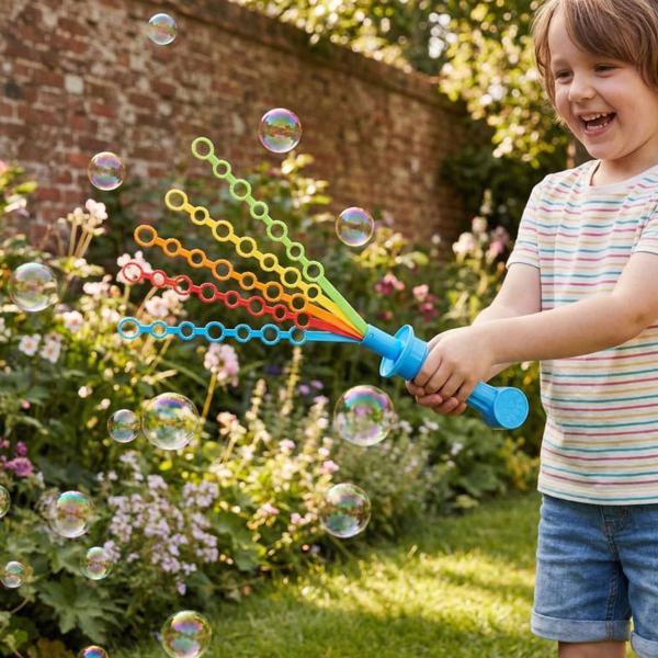 Såpbubbelsvärd med 5 Stavar 150 ml 46 cm